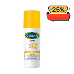 Cetaphil Sun Face Fluide Spf50+ Teinte Light-medium 50ml