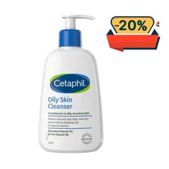 Cetaphil Oily Skin Cleanser Lotion Nettoyante Peaux Mixtes à Grasses - 236ml