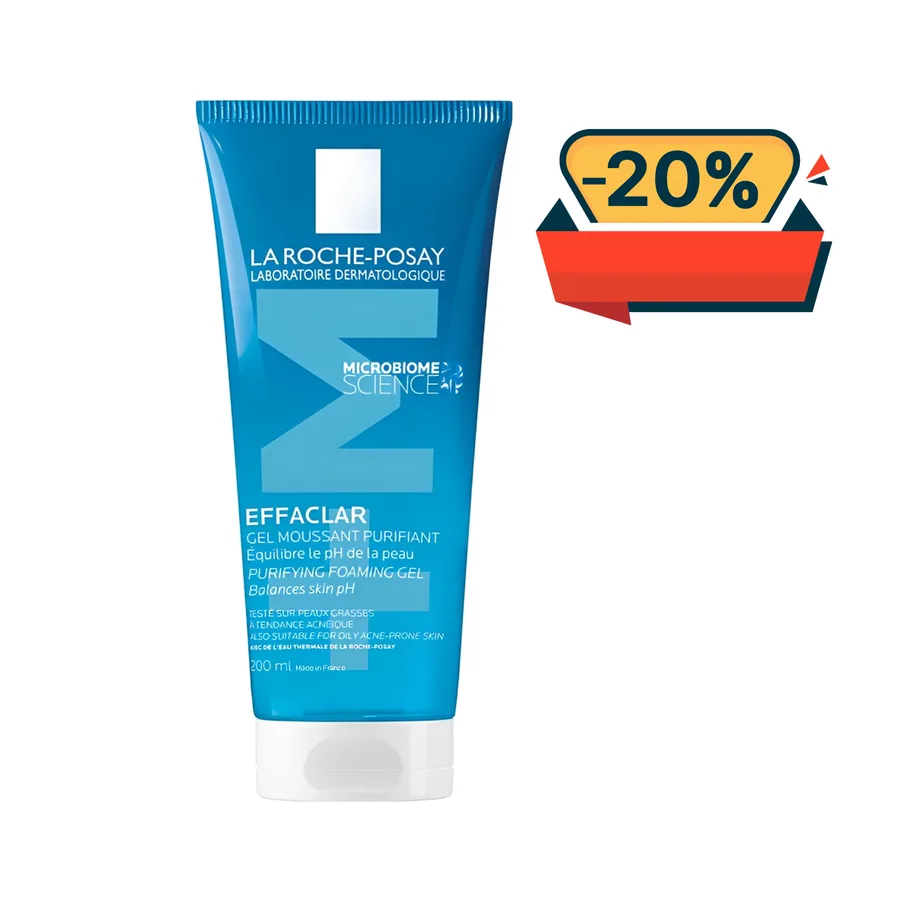La Roche-posay Effaclar Gel Moussant Purifiant - 200ml