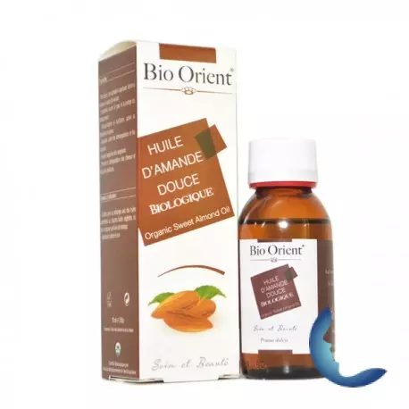 Huile VÉgÉtale D&rsquo;amande Douce Bio, 90ml – Bio Orient