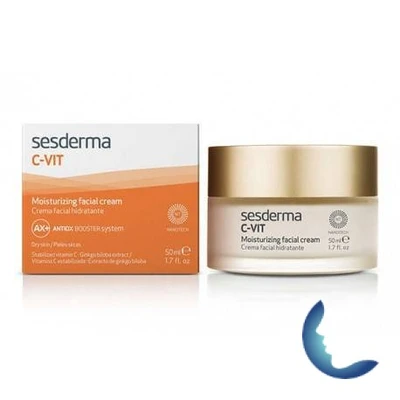 Sesderma C-vit Crème Hydratante Visage, 50ml