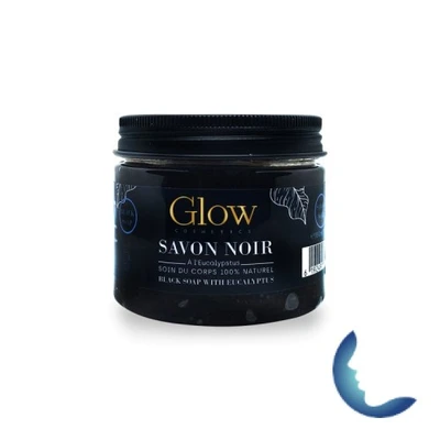 Glow Savon Noir A L’eucalyptus 150ml