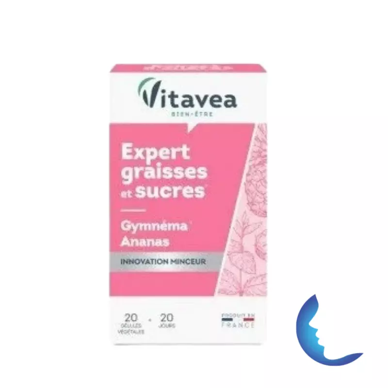 Vitavea Capteur Graisses Et Sucres 20 Gélules