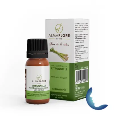 Almaflore Huile Essentielle De Citronnelle 10ml