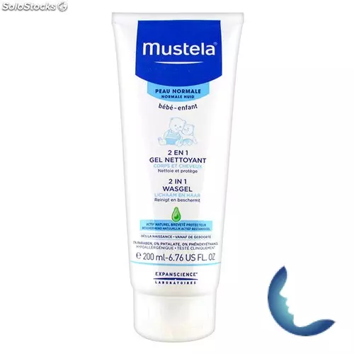 Mustela Gel Cheveux Et Corps 2en1, 200ml
