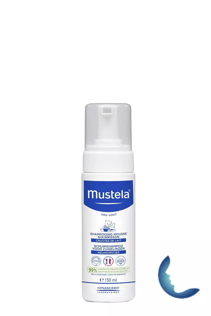 Mustela Shampooing Mousse Nourrissant, 150ml