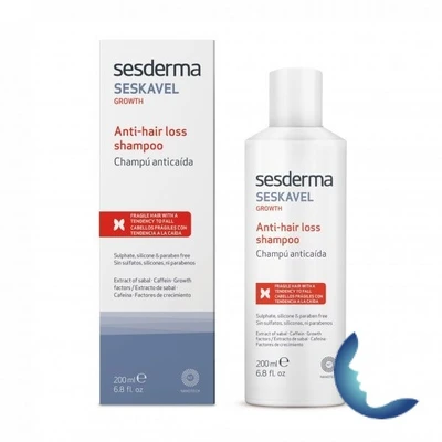 Sesderma Seskavel Shampoing Antichute, 200ml