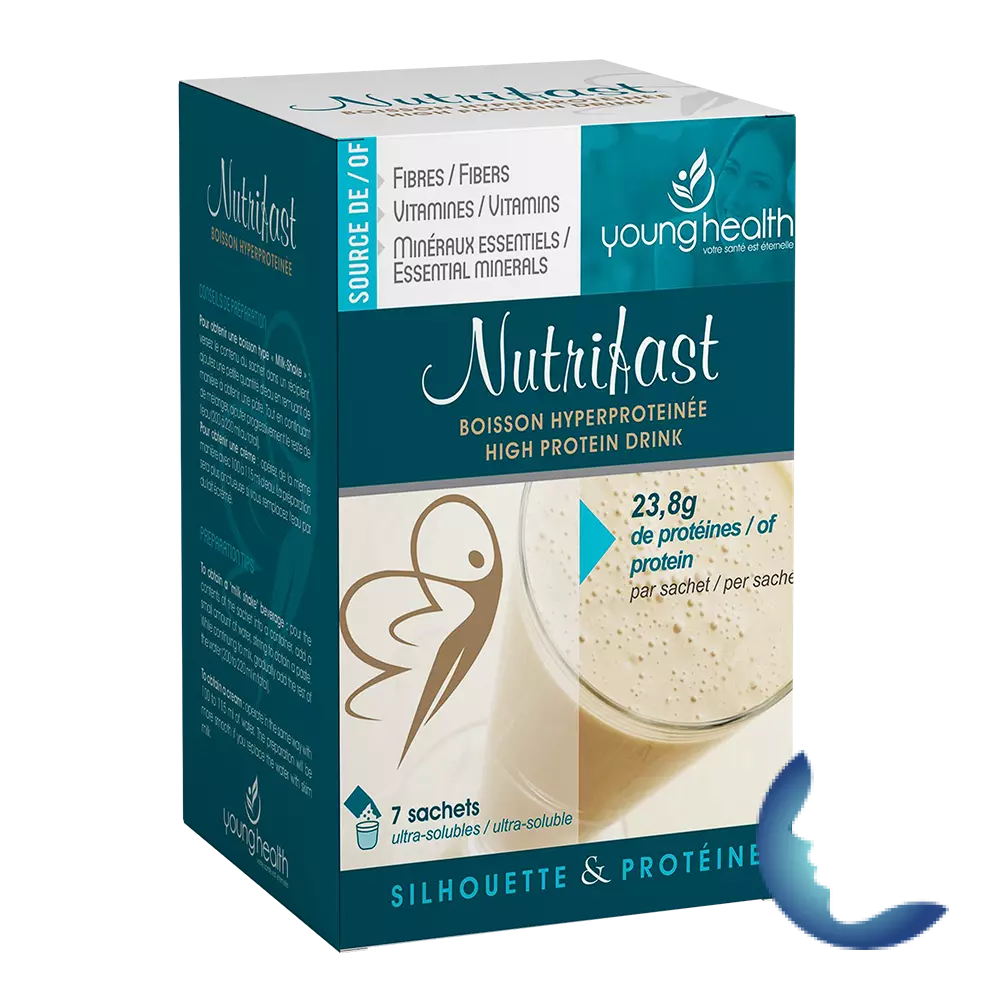 Yong Health Nutrifast Chocolat Boisson Hyperproteinee 7 Sachets