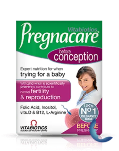 Vitabiotics Pregnacare Conception, 30 Comprimés