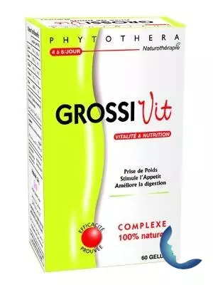 Phytothera Grossivit , 60 Gélules