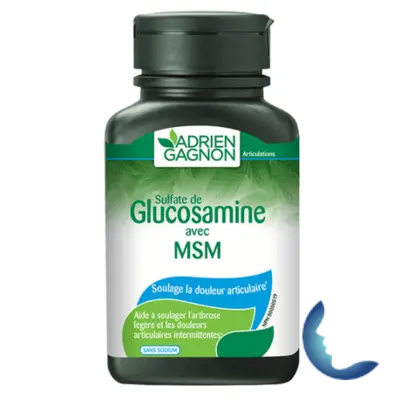 Glucosamine Avec Msm, 30 Comprimes
