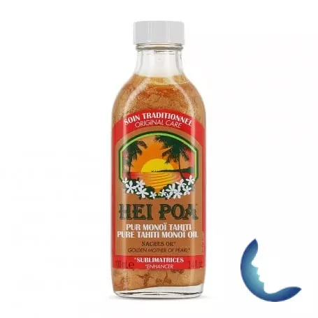 Monoi De Tahiti Hei Poa Nacre Or 100ml