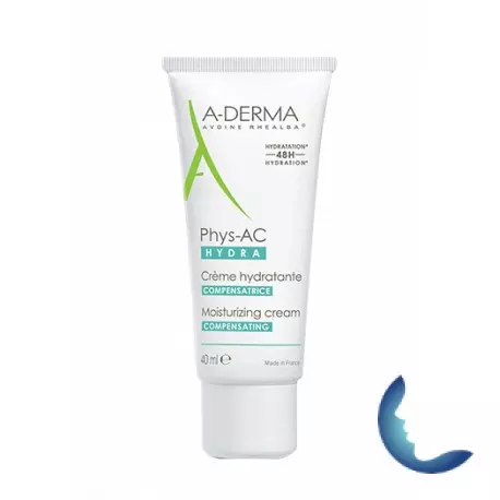 A-derma Phys-ac Crème Compensatrice Hydra 40ml