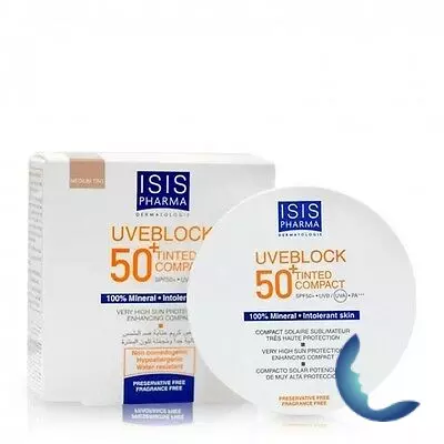 Uveblock Tinted Compact 50+, 10 G