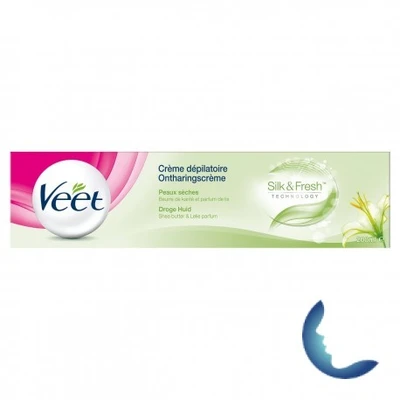 Veet Crème Dépilatoire Peaux Sèche (vert), 100 Ml