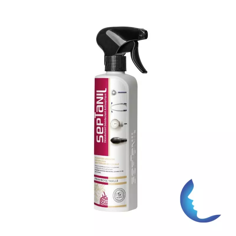 Septanil Désinfectant Antiseptique Vanille Framboise, 500ml