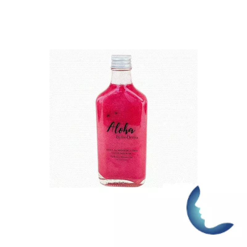 Inoderma Aloha  Huile Au Monoï De Tahiti Pailletée Pink 100ml