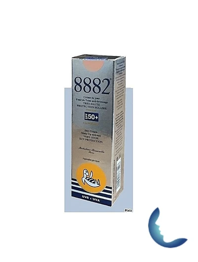 8882 Crème Fond De Teint Anti-bronzage Spf50+ Teinté Princesse, 40ml