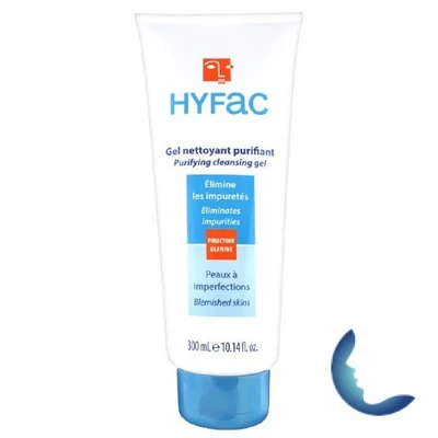 Hyfac Gel Dermatologique Nettoyant Visage Et Corps 300ml