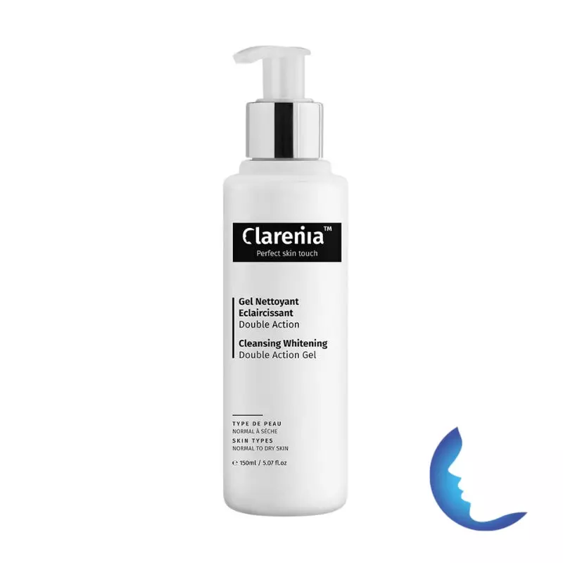 Clarenia Gel Nettoyant Eclaircissant Double Action Pns, 150ml