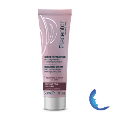 Placentor Végétal Crème Réparatrice Contour Yeux Et Lèvres, 30ml