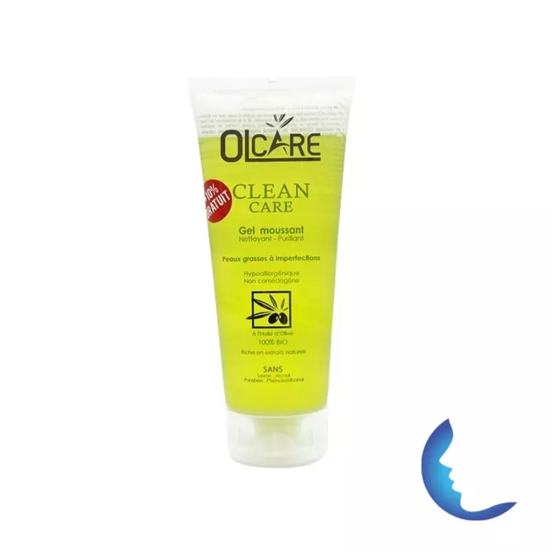Olcare Clean Care Gel Moussant, 200ml