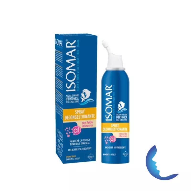 Isomar Spray Décongestionnant à L&rsquo;acide Hyaluronique, 100ml