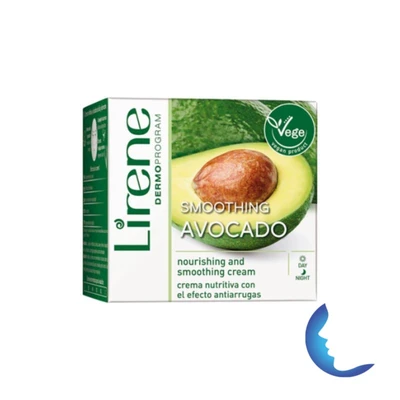 Lirene Crème Vegan à L&rsquo;avocat Rajeunissante, 50g