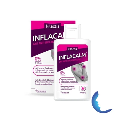 Kilactis Inflacalm Lait Anti-douleur, 100ml