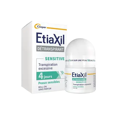 Etiaxil Detranspirant Sensitive - Peaux Sensibles Aisselles - 15ml