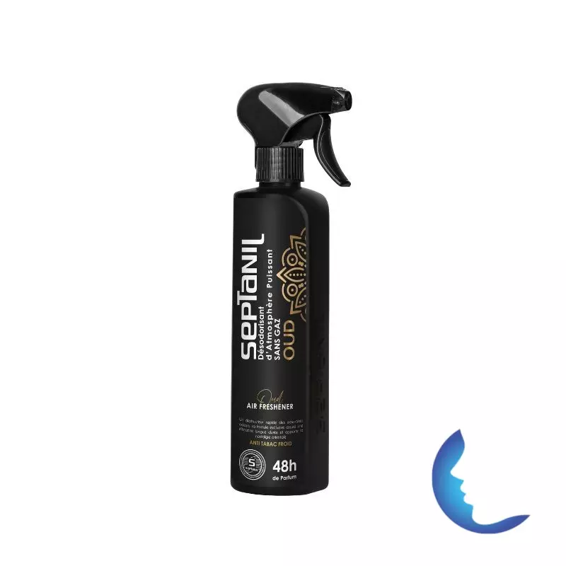 Septanil Désodorisant D’atmosphère Oud Malaky, 500ml