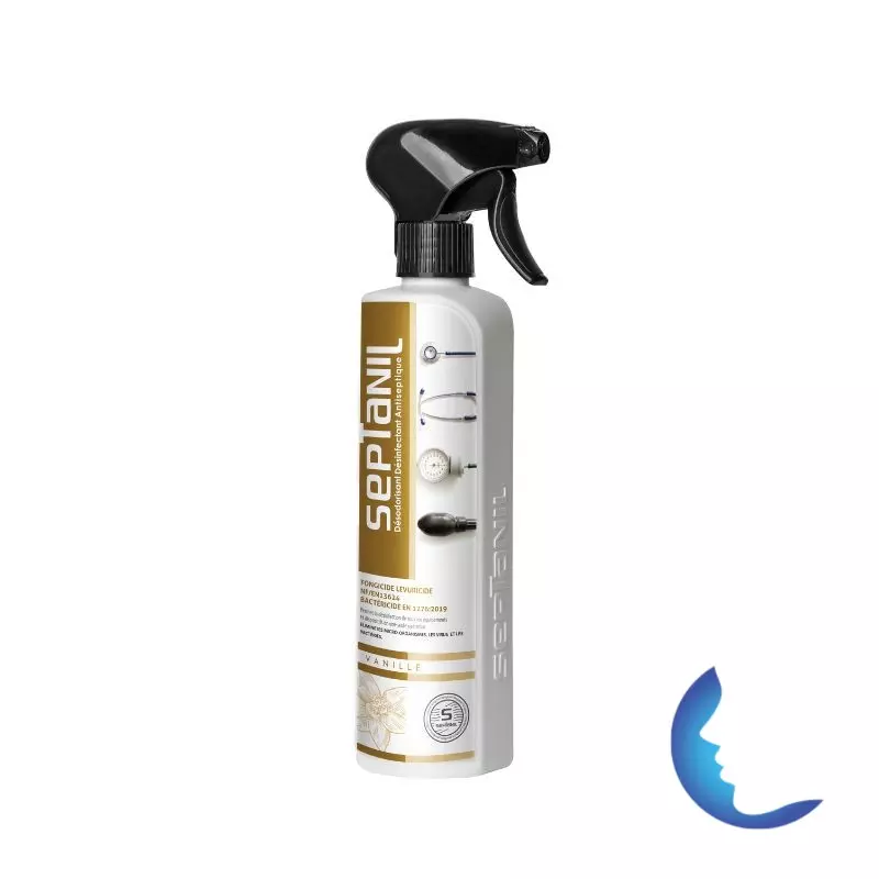 Septanil Désodorisant Désinfectant Vanille, 500ml