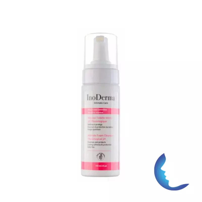 Inoderma Mousse Toilette Intime Ph Physiologique, 150ml