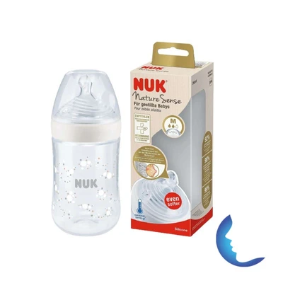 Nuk Biberon Nature Sence En Silicone, 260ml