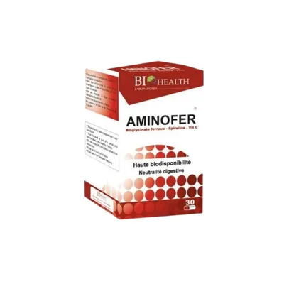 Biohealth Aminofer  ,30 Gélules