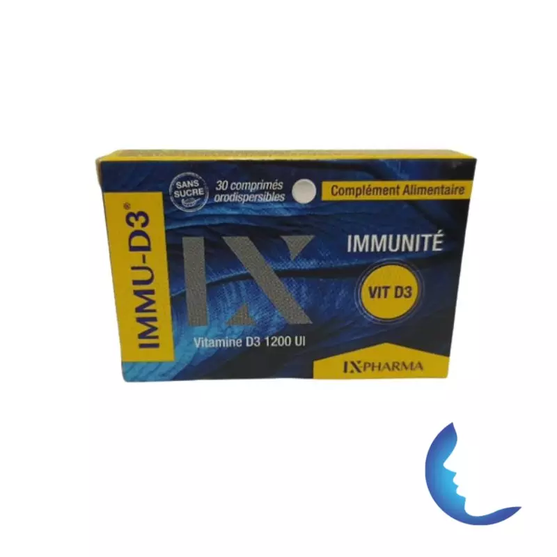 Ix-pharma Immu-d3 1200 Iu, 30 Comprimés