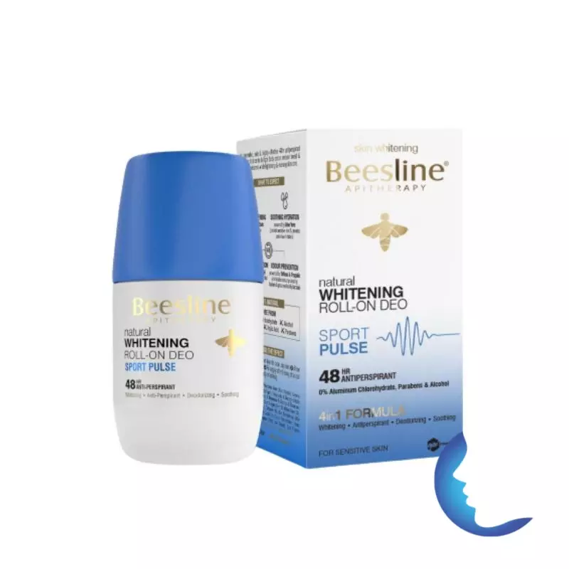 Beesline Natural Whitening Roll-on Sport Pulse, 50ml