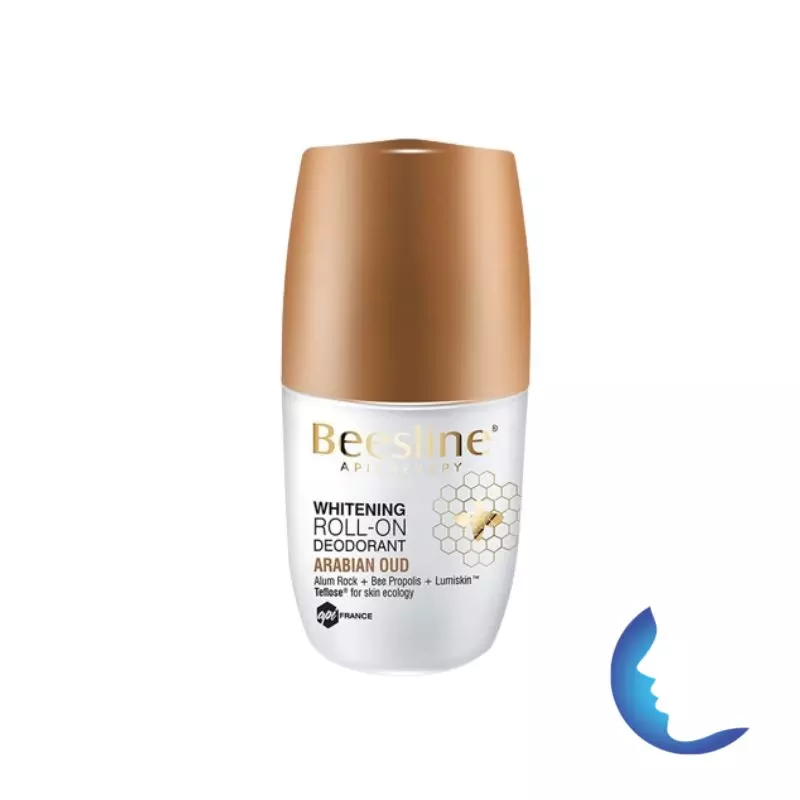 Beesline Natural Whitening Roll-on Arabian Oud, 50ml