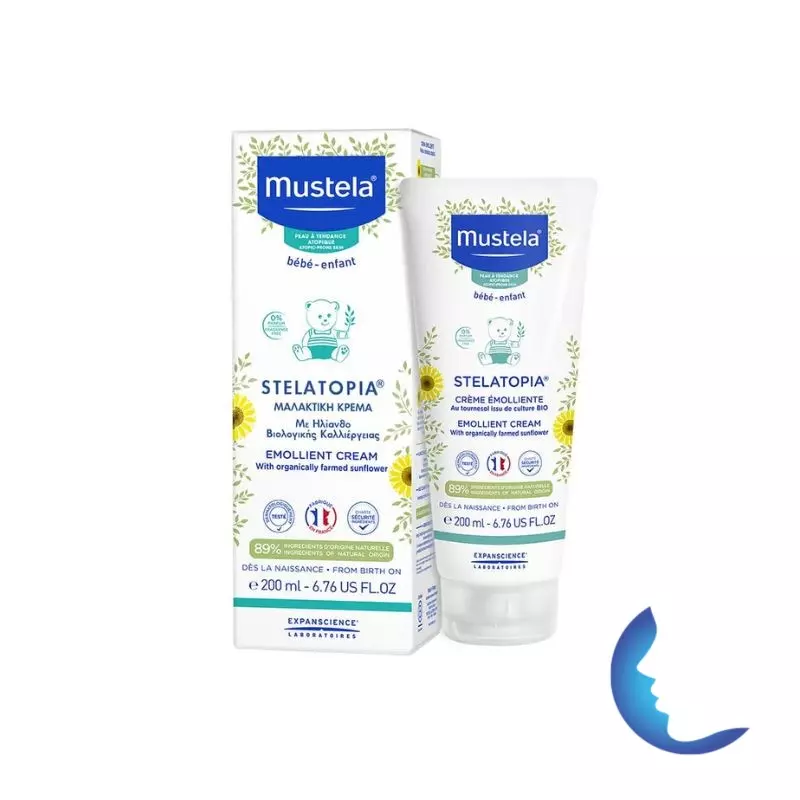 Mustela Stelatopia Crème Émolliente, 200ml