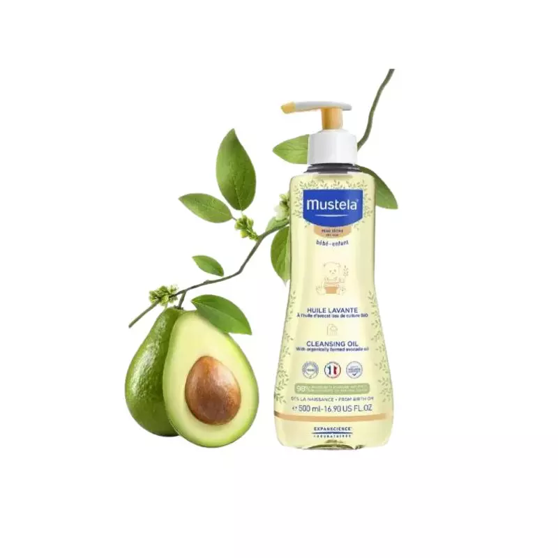 Mustela Huile Lavante A L&rsquo;huile D&rsquo;avocat, 500ml