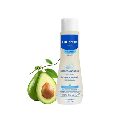 Mustela Shampooing Bébé Doux à L’avocat, 200ml