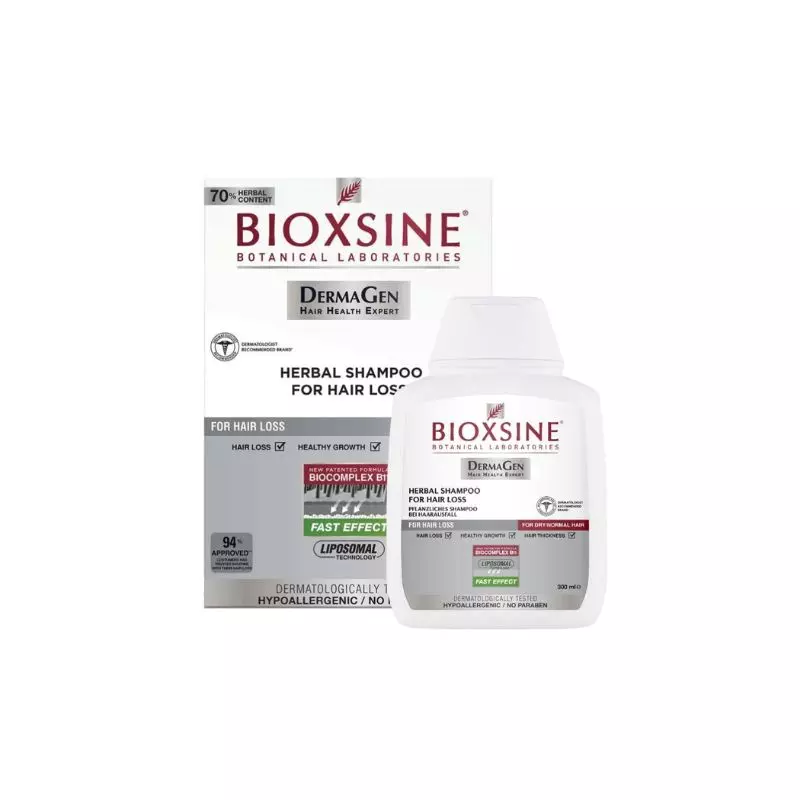 Bioxsine Shampooing Végétal Cheveux Secs/normaux, 300ml