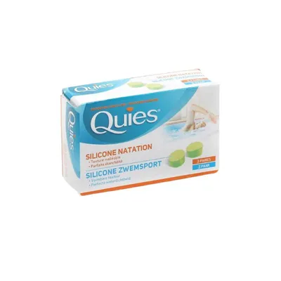 Quies Silicone Natation 3 Paires