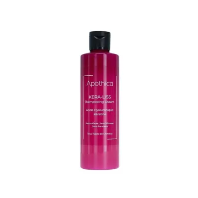 Apothica Kera-liss Shampooing Lissant Acide Hyaluronique Kératine, 250ml