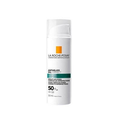 La Roche-posay Anthelios Creme Solaire Matifiante Oil Correct Ecran Spf50+ 50ml