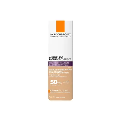 La Roche-posay Anthelios Pigment Correct Soin Solaire Photocorrection Ecran Spf50+ 50ml
