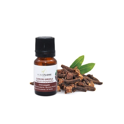 Almaflore Huile Essentielle De Clou De Girofle Bio, 10ml