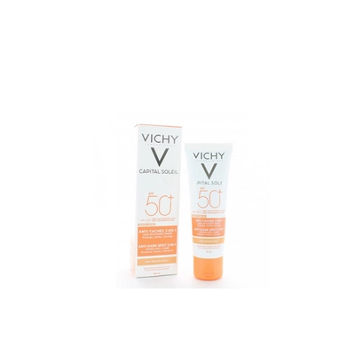 Vichy Capital Soleil Soin Anti-taches Teinté 3-en-1 Spf50+, 50ml