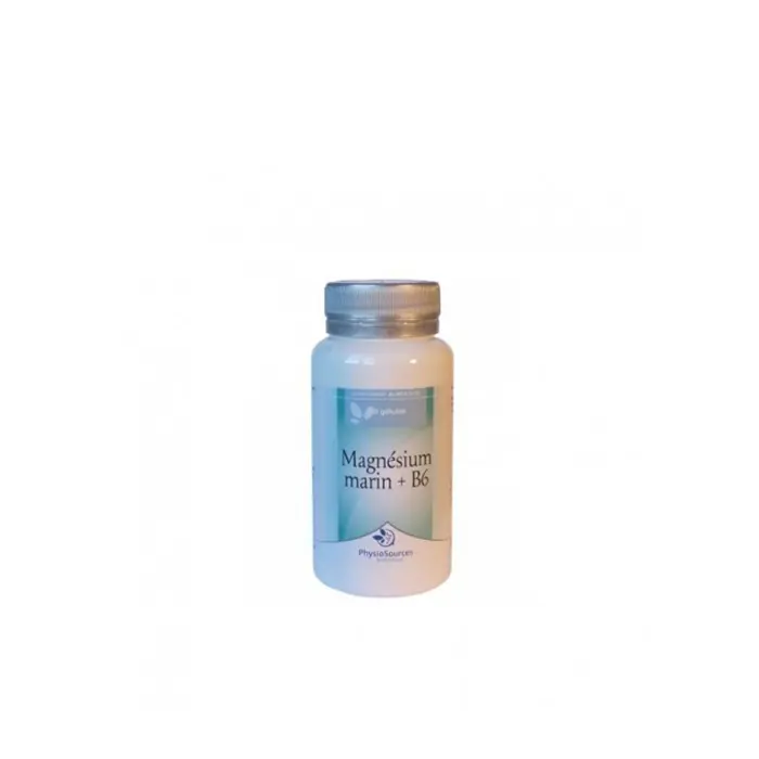 Physiosources Magnesium Marin + Vit B6, 60 Gellules
