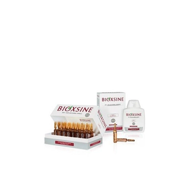 Pack Bioxsine: Sérum Anti-chute 24x6ml + Shampooing Anti-chute Cheveux Normal à Sec